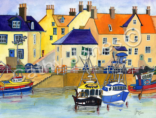 Pittenweem Harbour, Scotland